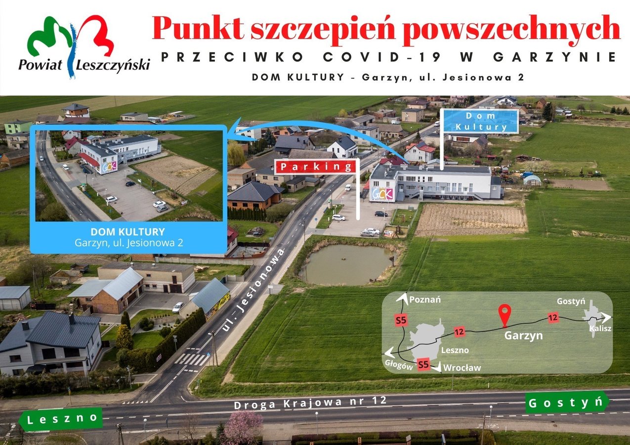 lokalizacja punktu szczepień przeciw COVID-19