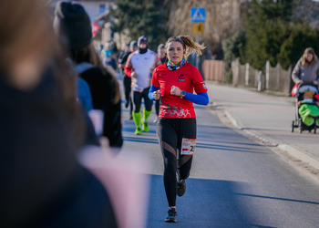 Zdjęcie uczestników biegu 