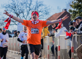 Zdjęcie uczestników biegu 