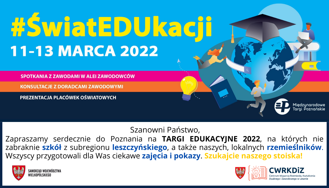 Plakat #ŚwiatEDUkacji 
