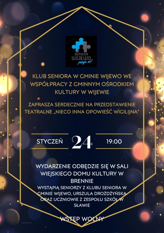 plakat, opowieść wigilijna