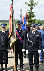zdjęcie przedstawia uczestników Dnia Strażaka