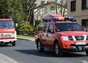 zdjęcie przedstawia uczestników Dnia Strażaka