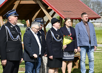 zdjęcie przedstawia uczestników Dnia Strażaka