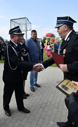 zdjęcie przedstawia uczestników Dnia Strażaka