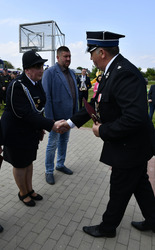 zdjęcie przedstawia uczestników Dnia Strażaka