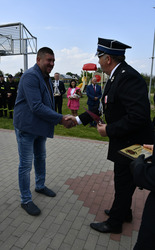 zdjęcie przedstawia uczestników Dnia Strażaka