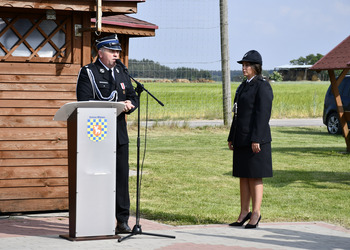 zdjęcie przedstawia uczestników Dnia Strażaka
