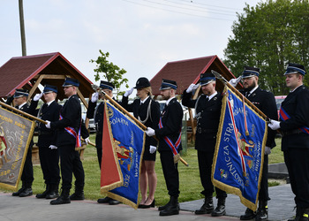 zdjęcie przedstawia uczestników Dnia Strażaka