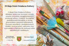 29 Maja Dzień Działacza Kultury