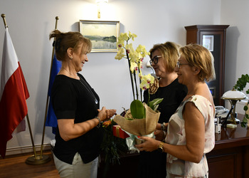 zdjęcie przedstawia Dyrektorki Szkół