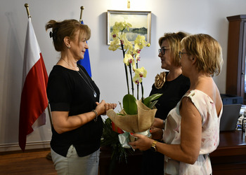 zdjęcie przedstawia Dyrektorki Szkół