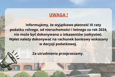 Ważny komunikat dla mieszkańców gminy