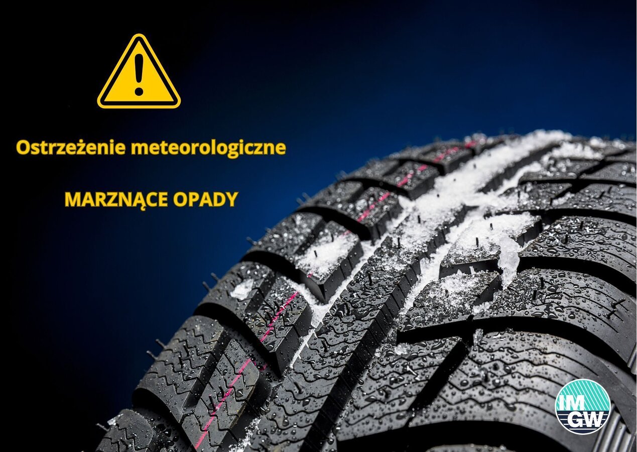 komunikat marznące opady