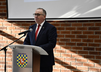 wójt przemawia