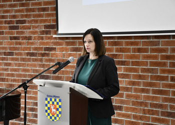 kierownik gops przemawia