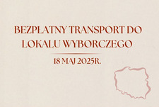 Bezpłatny transport do lokalu wyborczego 
