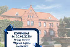 20 czerwca Urząd Gminy będzie nieczynny
