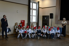 Pasowanie klas pierwszych w Szkole Podstawowej im. Króla Stanisława Leszczyńskiego w Wijewie