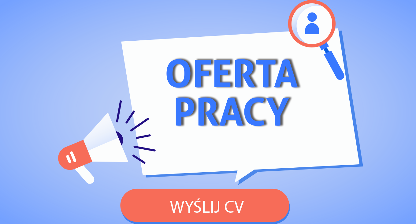 napis oferta pracy wyślij CV