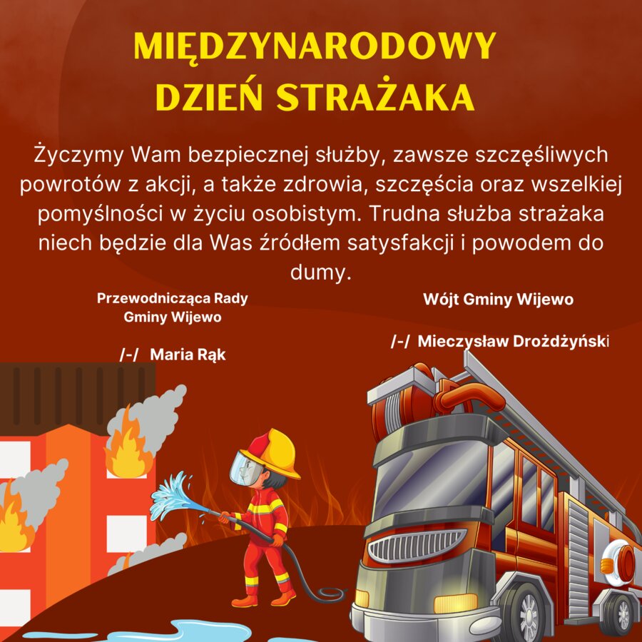 życzenia na dzień strażaka