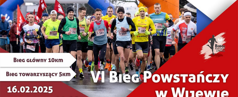 16.02.2025 VI Bieg Powstańczy w Wijewie