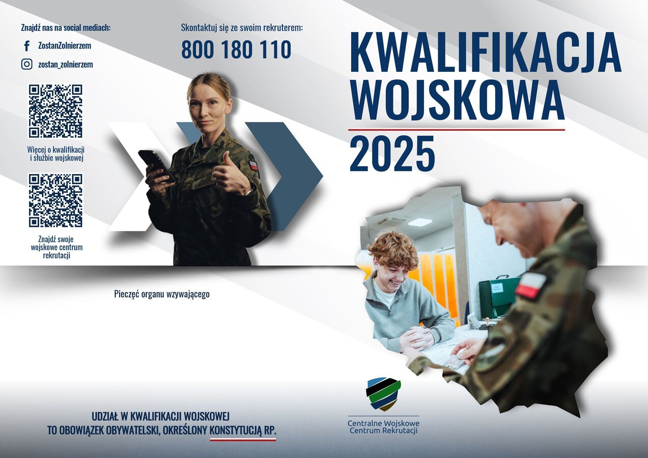 ulotka kwalifikacja wojskowa informacje